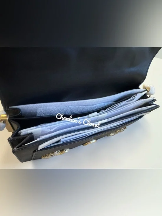 NWT Coach Tabby Shoulder Bag 26 with Pins Black Leather - Picture 6 of 15